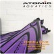 Atomic Fin X1 Blade Fin - Purple Scuba Diving Alat Diving