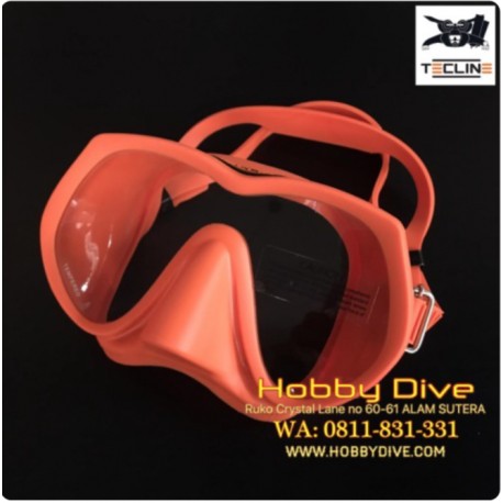 TECLINE Frameless Super View Mask - Scuba Diving