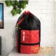 Nobel Mesh Bag Backpack Tuna 75 Black Scuba Diving P-185