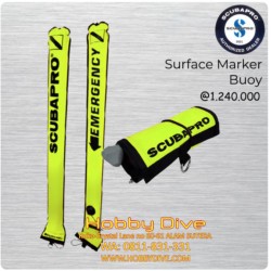 Scubapro SMB 1.4m Nylon Yellow Scuba Diving