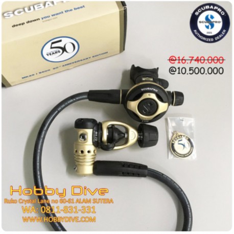 Scubapro Regulator MK25/ S600 50th Anniversary - Scuba Diving