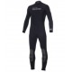 WETSUIT BARE 5/4MM VELOCITY FULL SUIT - MEN BLACK - Alat Diving