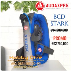 AUDAXPRO BCD Stark BiColor - Blue - Scuba Diving