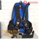 AUDAXPRO BCD Stark BiColor - Blue - Scuba Diving