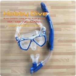 Power-view Dry Combo Mask + Snorkel Seapro HD17037CMB