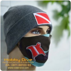 Masker Kain Loreng Camouflage Manta Ray Scuba Diving HD-712