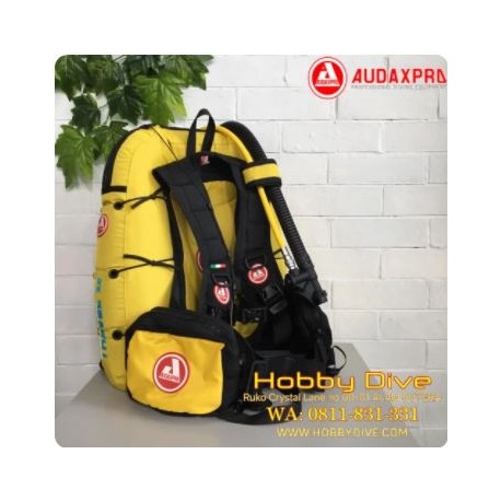 AUDAXPRO BCD Travel 15 2.0 Yellow - Scuba Diving Alat Diving