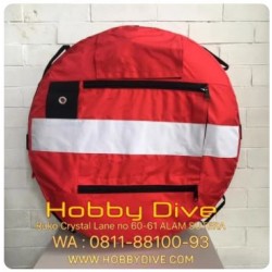 Scuba Diver Inflatable Safety Float Marker Buoy HD-334