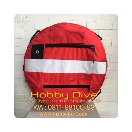 Scuba Diver Inflatable Safety Float Marker Buoy HD-334