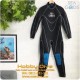 SEA GODS Wetsuit Long 3mm Man Black - Scuba Diving