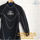 SEA GODS Wetsuit Long 3mm Man Black - Scuba Diving