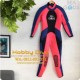 SEA GODS Wetsuit Long 3mm Women Flamingo - Scuba Diving