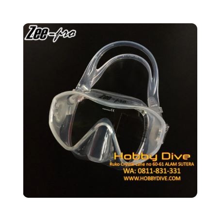 ZEEPRO Mask F1 Frameless Next Gen Clear - Scuba Diving Alat Diving