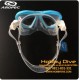 AROPEC Mask Blue White M2CD24 - Scuba Diving Alat Diving
