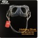 AROPEC Mask Aqua Blue M2HF01 - Scuba Diving Alat Diving