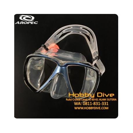 AROPEC Mask Blue M2MR208 - Scuba Diving Alat Diving