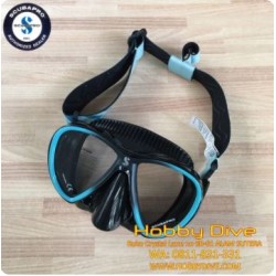 SCUBAPRO Mask Synergy Twin Black Turquoise - Scuba Diving Alat Diving