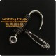 Hook Single Stainless Steel with Long Rope & Carabiner