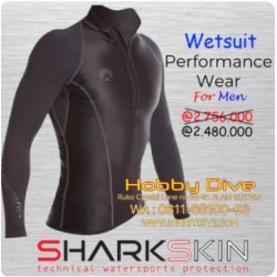 WETSUIT SHARKSKIN PERFORMANCE WEAR TOP MEN - Alat Diving Snorkeling