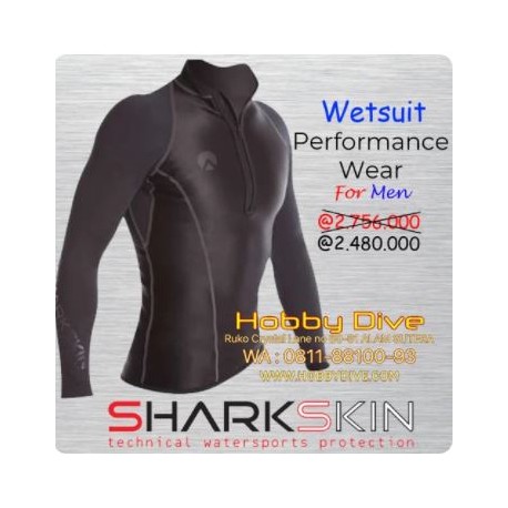 SHARKSKIN Performance Wear Long Sleeve Men Orange