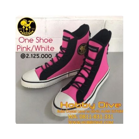 [PSN-0251-94] POSEIDON One Shoe Booties Pink White