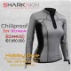 SHARKSKIN Wetsuit Chillproof Long Sleeve Chest Zip WOMEN Scuba Diving