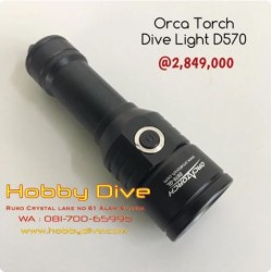 Orca Torch D570 2-in-1 Beam + Laser Dive Light Accessories