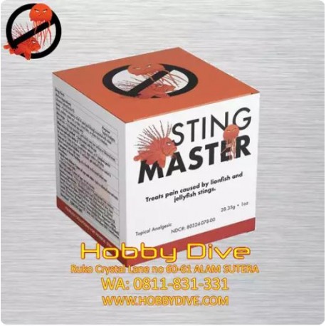 Sting Master Cream Anti Jellyfish Lionfish Jelly Fish Lion Fish Sting