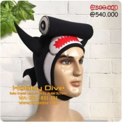 Hood Hammerhead Shark - Diving Hood Beanie Scuba Diving HD-007