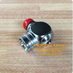 Swivel Adapter 1st Stage 360 Degree Scuba Diving HD-011
