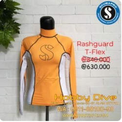 Scubapro Rashguard T-Flex Orange - Scuba Diving SP-RG01