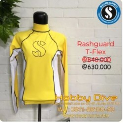 Scubapro Rashguard T-Flex Yellow - Scuba Diving SP-RG12