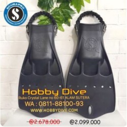 SCUBAPRO JET FIN OPEN HEELS SPRING STRAP BLACK - Scuba Diving Selam