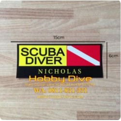 [HD-546] Sticker Scuba Diver