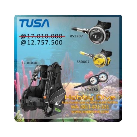 Tusa BCD BCD LIBERATOR Σ II Package with Regulator + Octopus + Gauge