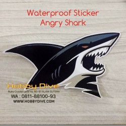 [HD-311] DIVING STICKER Cutting Sticker Angry Shark