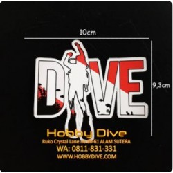 Sticker Scuba Diving Dive Accessories Sticker Diving HD-063