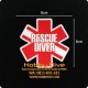 Sticker Rescue Diver Star of Life Accessories Sticker Diving HD-070