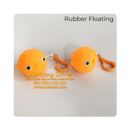 PUFFER FISH Rubber Squeeze Diving Floating Toys HD-072