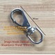 Snap Hook Swivel Stainless Steel 101mm HD-206