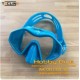 TECLINE Mask Frameless Neon Blue - Scuba Diving Alat Diving