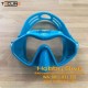 TECLINE Mask Frameless Neon Blue - Scuba Diving Alat Diving