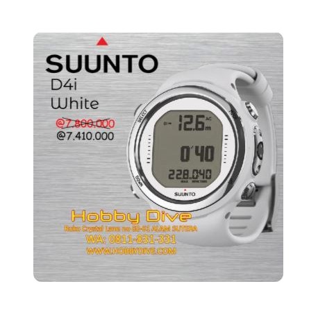 SUUNTO D4i Novo Dive White Computer Scuba Diving