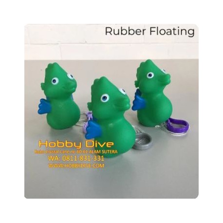 Seahorse Rubber Diving Floating Toys With Rope HD-084