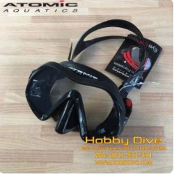 ATOMIC Mask Venom Frameless Black - Scuba Diving Alat Diving