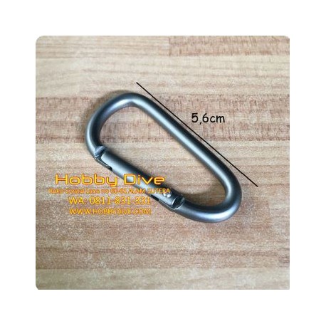 Stainless Steel Carabiner HD-340 Accessories Diving