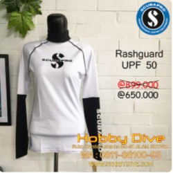 SCUBAPRO Shell Rashguard LS Women UPF 50 Scuba Diving