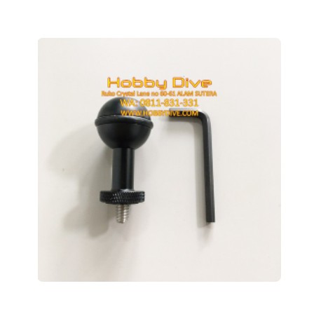 GoPro Ball Adapter 1" Extension 1/4" for Diving Arm HD-099