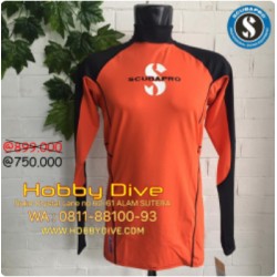 SCUBAPRO Rashguard T-Flex UPF 80 Orange / Black