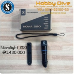 SCUBAPRO Novalight 250 Torch Scuba Diving Alat Diving